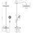 Axor Carlton Showerpipe EcoSmart 9 l/min Zestaw prysznicowy chrom/złoty optyczny 17671090 - zdjęcie 4