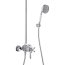 Axor Carlton Showerpipe EcoSmart 9 l/min Zestaw prysznicowy chrom/złoty optyczny 17671090 - zdjęcie 3