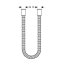 Axor Wąż prysznicowy 160 cm metalowy nikiel szczotkowany 28116820 - zdjęcie 2
