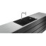 Hansgrohe C51 Combi Zestaw Zlewozmywak granitowy dwukomorowy 88x51 cm + bateria kuchenna + syfon czarny/chrom 43221000 - zdjęcie 1