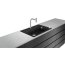 Hansgrohe C51 Combi Zestaw Zlewozmywak granitowy jednokomorowy 77x51 cm + bateria kuchenna + syfon czarny/chrom 43218000 - zdjęcie 1