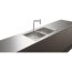 Hansgrohe C71 Combi Zestaw Zlewozmywak stalowy dwukomorowy 86,5x50 cm + bateria kuchenna + syfon chrom 43203000 - zdjęcie 1