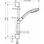 Hansgrohe Croma 100 Zestaw prysznicowy 65 cm EcoSmart chrom 27742000 - zdjęcie 2