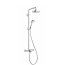 Hansgrohe Croma Select E 180 ShowerPipe Zestaw prysznicowy natynkowy biały/chrom 27351400 - zdjęcie 1
