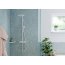 Hansgrohe Croma Select S Zestaw prysznicowy termostatyczny natynkowy z deszczownicą biały mat 26891700 - zdjęcie 5