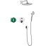 Hansgrohe Crometta S Zestaw prysznicowy podtynkowy z deszczownicą chrom 27958000 - zdjęcie 1