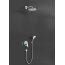 Hansgrohe Crometta S Zestaw prysznicowy podtynkowy z deszczownicą chrom 27958000 - zdjęcie 2