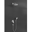 Hansgrohe Crometta S Zestaw prysznicowy podtynkowy z deszczownicą chrom 27958000 - zdjęcie 11
