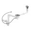 Hansgrohe D14-12 Syfon zlewozmywakowy z przelewem stal szlachetna 43941800 - zdjęcie 1