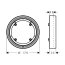 Hansgrohe Element przedłużający 22 mm chrom 13624000 - zdjęcie 2