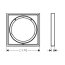 Hansgrohe Element przedłużający 5 mm brąz szczotkowany 13612140 - zdjęcie 2