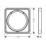 Hansgrohe Element przedłużający 5 mm brąz szczotkowany 13613140 - zdjęcie 2