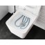 Hansgrohe EluPura Q Toaleta WC bez kołnierza AquaFall Flush biały połysk z powłoką SmartClean 61116450 - zdjęcie 5