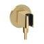 Hansgrohe FixFit S Przyłącze węża z uchwytem złoty optyczny polerowany 26888990 - zdjęcie 1