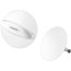 Hansgrohe Flexaplus Syfon wannowy + element zewnętrzny biały mat 58141180+58185700 - zdjęcie 4