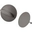 Hansgrohe Flexaplus Syfon wannowy + element zewnętrzny czarny chrom szczotkowany 58141180+58185340 - zdjęcie 4