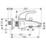 Hansgrohe Focus E Bateria wannowa natynkowa chrom 31740000 - zdjęcie 2