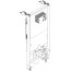 Hansgrohe iFrame Universal Stelaż WC 01022180 - zdjęcie 3