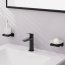 Hansgrohe Logis Bateria umywalkowa z korkiem czarny mat 71251670 - zdjęcie 5