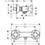Hansgrohe Logis Classic Bateria prysznicowa natynkowa chrom 71260000 - zdjęcie 2
