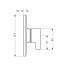 Hansgrohe Modern Pressure Balance Bateria wannowo-prysznicowa podtynkowa chrom 15403000 - zdjęcie 2