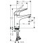 Hansgrohe Novus Bateria umywalkowa chrom 71032000 - zdjęcie 3