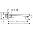 Hansgrohe Novus Wylewka wannowa DN20 chrom 71320000 - zdjęcie 2