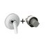 Hansgrohe Novus Zestaw Bateria wannowo-prysznicowa podtynkowa z elementem podtynkowym chrom 71068000 71067000+13620180 - zdjęcie 1