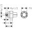 Hansgrohe Novus Zestaw Bateria wannowo-prysznicowa podtynkowa z elementem podtynkowym chrom 71068000 71067000+13620180 - zdjęcie 3