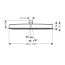 Hansgrohe Pulsify E Deszczownica 26x26 cm czarny mat 24333670 - zdjęcie 2