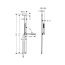 Hansgrohe Pulsify S Zestaw prysznicowy natynkowy czarny mat 24382670 - zdjęcie 2