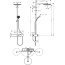Hansgrohe Pulsify ShowerTablet Select Zestaw prysznicowy natynkowy termostatyczny z deszczownicą czarny mat 24221670 - zdjęcie 2