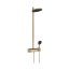 Hansgrohe Pulsify ShowerTablet Select Zestaw prysznicowy natynkowy termostatyczny z deszczownicą brąz szczotkowany 24241140 - zdjęcie 1