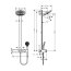 Hansgrohe Pulsify ShowerTablet Select Zestaw prysznicowy natynkowy termostatyczny z deszczownicą brąz szczotkowany 24241140 - zdjęcie 2