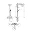 Hansgrohe Pulsify ShowerTablet Select Zestaw prysznicowy natynkowy termostatyczny z deszczownicą brąz szczotkowany 24221140 - zdjęcie 2