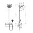 Hansgrohe Pulsify ShowerTablet Select Zestaw prysznicowy natynkowy termostatyczny z deszczownicą czarny mat 24240670 - zdjęcie 3