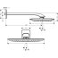 Hansgrohe PuraVida 400 Air Głowica z ramieniem prysznicowym 39 cm chrom 27437000 - zdjęcie 2
