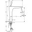 Hansgrohe Puravida Bateria umywalkowa wysoka chrom 15072000 - zdjęcie 2