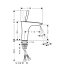 Hansgrohe PuraVida Zestaw Bateria umywalkowa z baterią bidetową biały/chrom 15070400+15270400 - zdjęcie 2