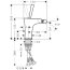 Hansgrohe PuraVida Zestaw Bateria umywalkowa z baterią bidetową biały/chrom 15070400+15270400 - zdjęcie 3