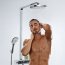 Hansgrohe Raimaker Select E 300 Zestaw prysznicowy EcoSmart chrom 27282000 - zdjęcie 4