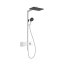 Hansgrohe Raindance Alive Q Zestaw prysznicowy termostatyczny natynkowy z deszczownicą 2jet EcoSmart chrom 24591000 - zdjęcie 1
