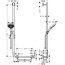 Hansgrohe Raindance Select S Zestaw prysznicowy 110 cm lewy EcoSmart chrom 26325000 - zdjęcie 2