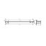 Hansgrohe Rainfinity Półka czarny chrom szczotkowany 26844340 - zdjęcie 2
