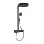 Hansgrohe Rainfinity ShowerTablet 350 Zestaw prysznicowy z deszczownicą termostatyczny natynkowy czarny mat 26853670 - zdjęcie 1