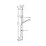 Hansgrohe Rainfinity Zestaw prysznicowy natynkowy czarny chrom szczotkowany 28744340 - zdjęcie 2