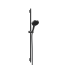 Hansgrohe Rainfinity Zestaw prysznicowy natynkowy czarny chrom szczotkowany 28744340 - zdjęcie 1