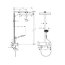 Hansgrohe Rainfinity Zestaw prysznicowy termostatyczny natynkowy z deszczownicą biały mat 26853000 - zdjęcie 2