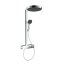 Hansgrohe Rainfinity Zestaw prysznicowy termostatyczny natynkowy z deszczownicą chrom 26853000 - zdjęcie 1