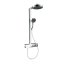 Hansgrohe Rainfinity Zestaw prysznicowy termostatyczny natynkowy z deszczownicą chrom 28742000 - zdjęcie 1